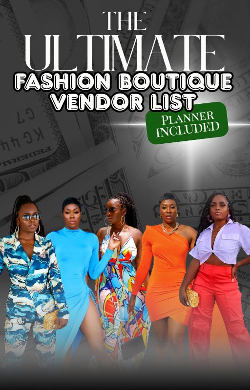 Ultimate Fashion Boutique Vendor List & Planner