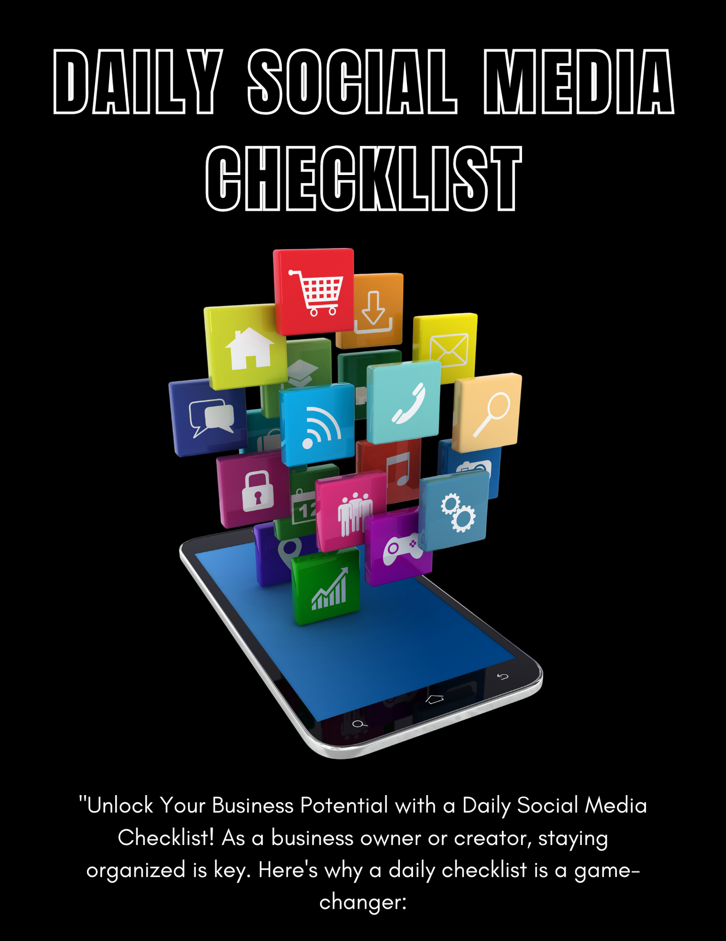 Daily Social Media Checklist