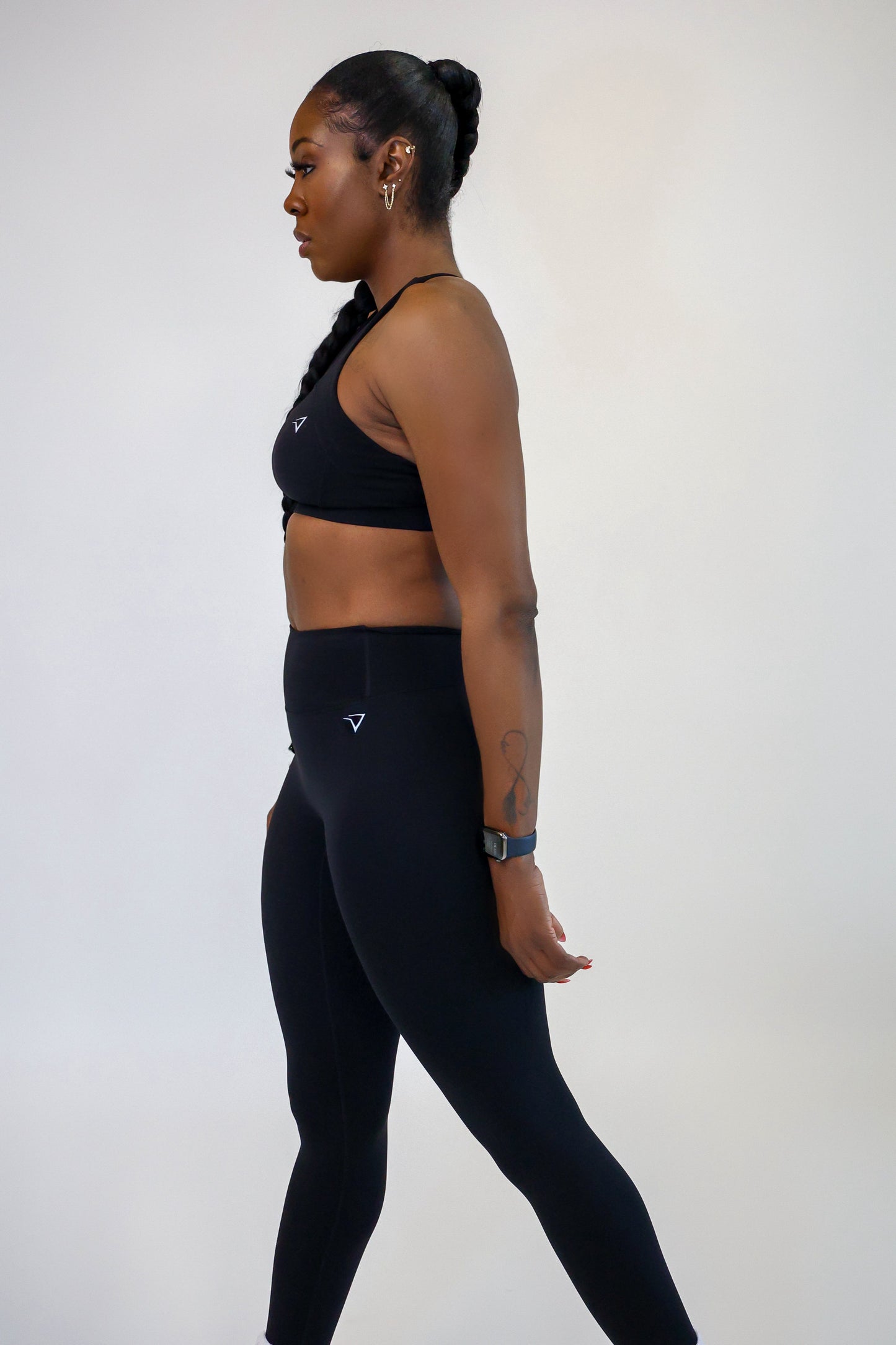 Black High-Waisted Leggings